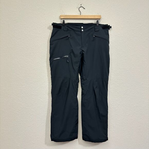COLUMBIA M's Cushman Crest Omni-Tech Ski Snowboard Snow Pants Black #WM1270 - Picture 1 of 16